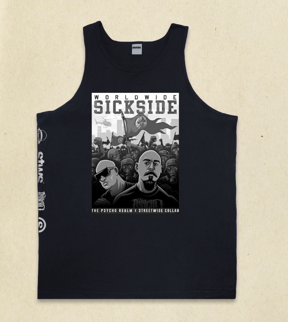SS Army (black) tanktop